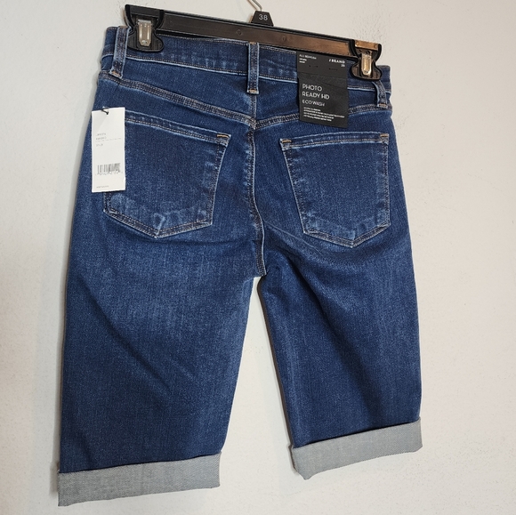 NWT J Brand 811 Stretch Denim Bermuda Shorts. Size 25. - Picture 2 of 16